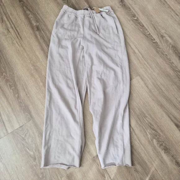 NWT Skims XS French Terry Wide Leg Pant - Picture 4 of 9